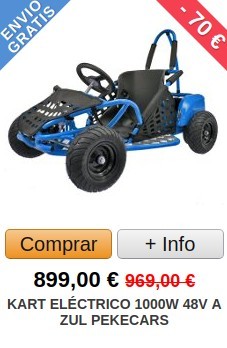 Comprar Kart Eléctrico 1000W