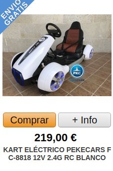 Comprar Kart Eléctrico para Niños 12V